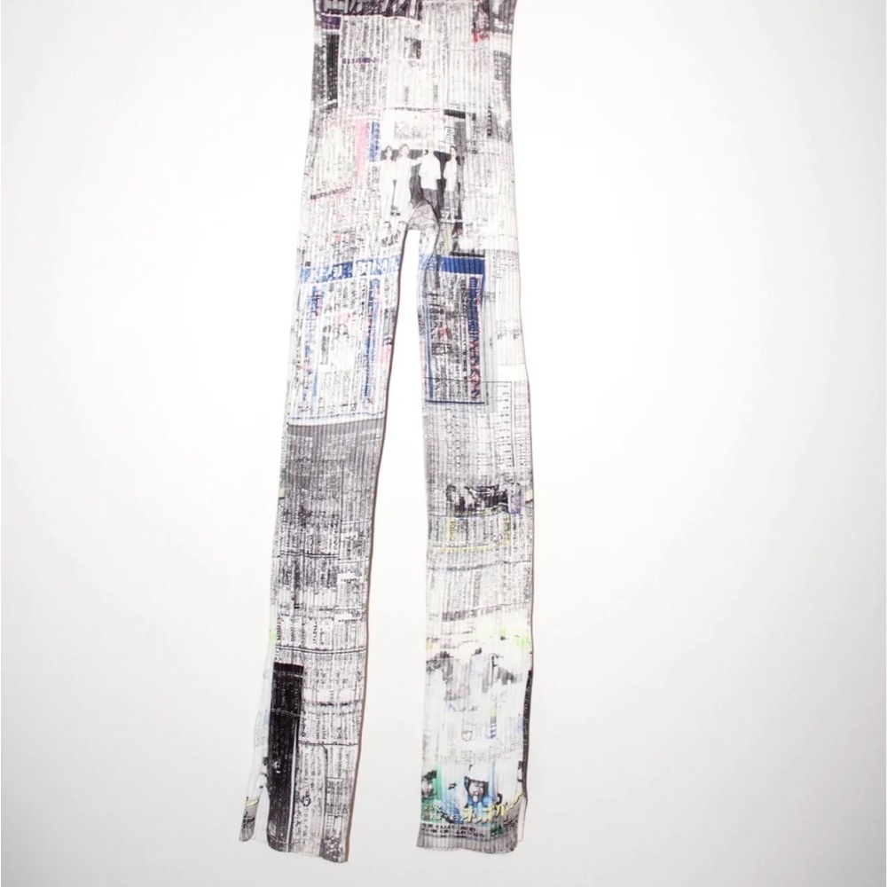 Giu Giu X-Long Nonna Pants in Shinbun